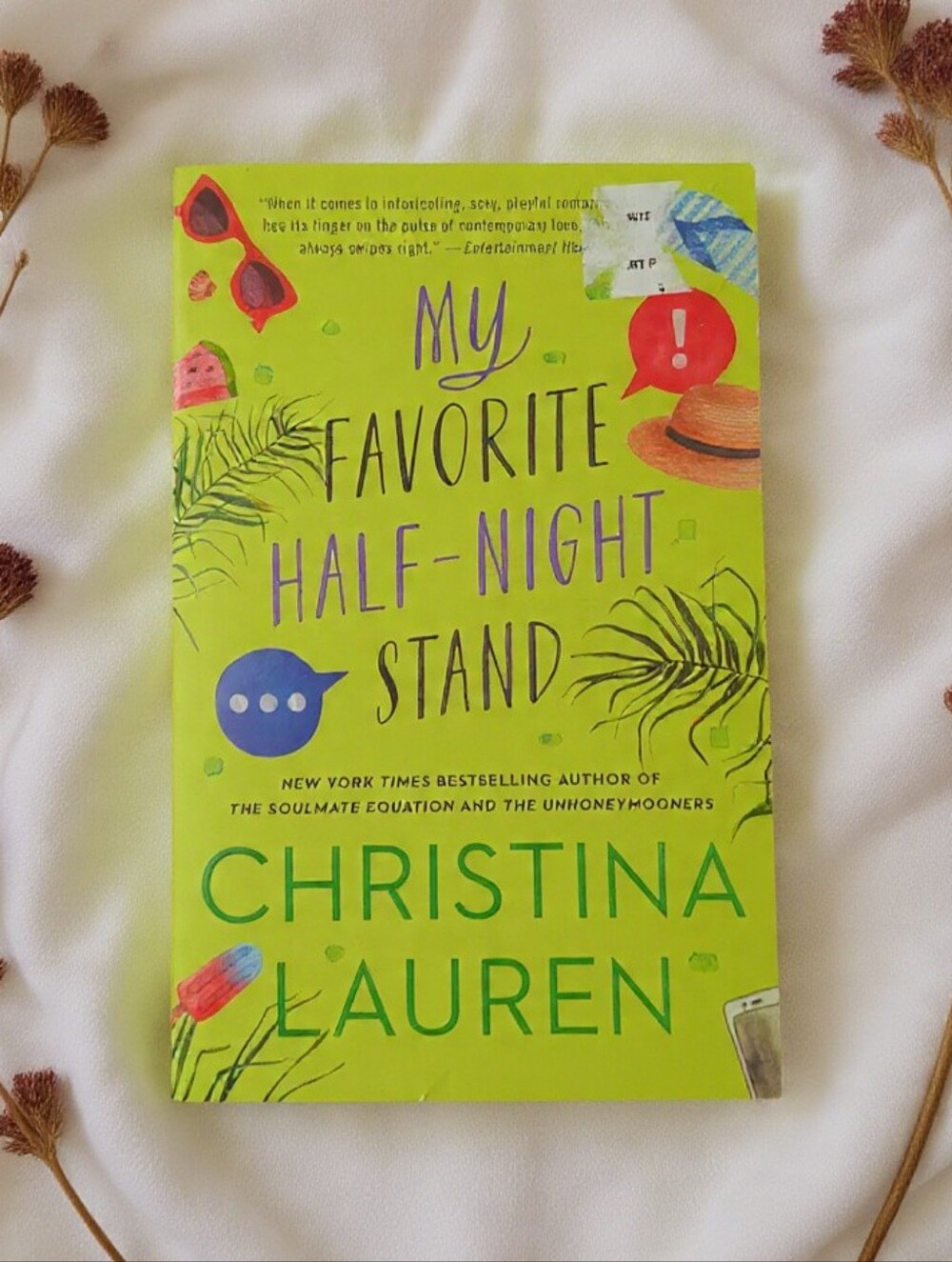 3/$20 Christina Lauren My Favorite Half-Night Stand Romance Paperback 2018